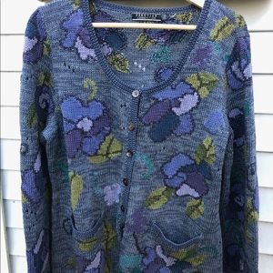 EUC cardigan by Peruvian Connection. Size XL